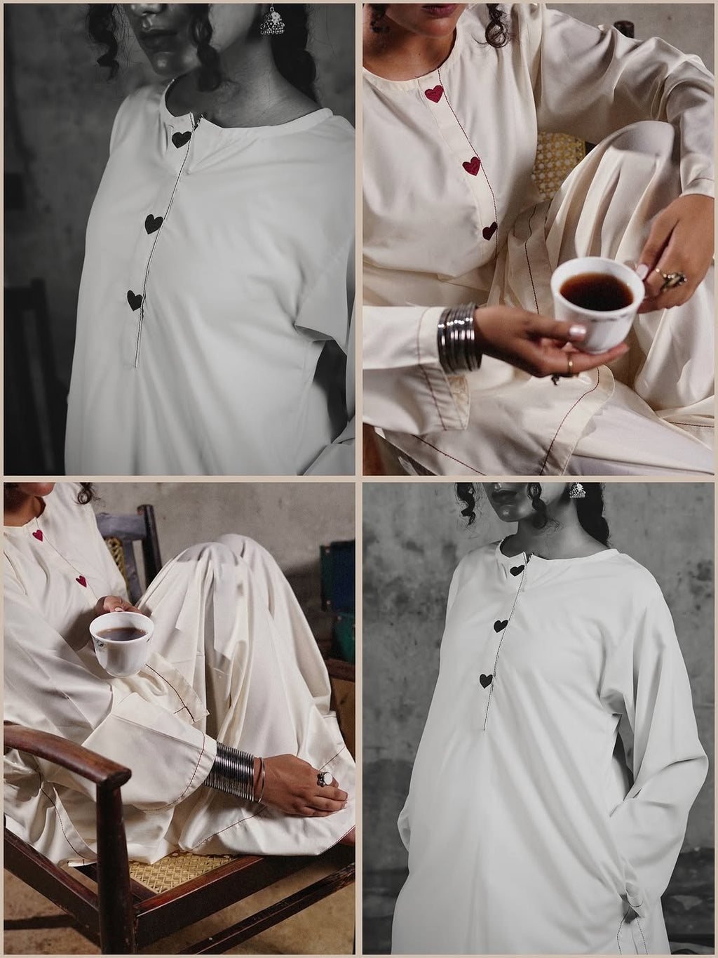 Noor Embroidered farshi shalwar 3pc