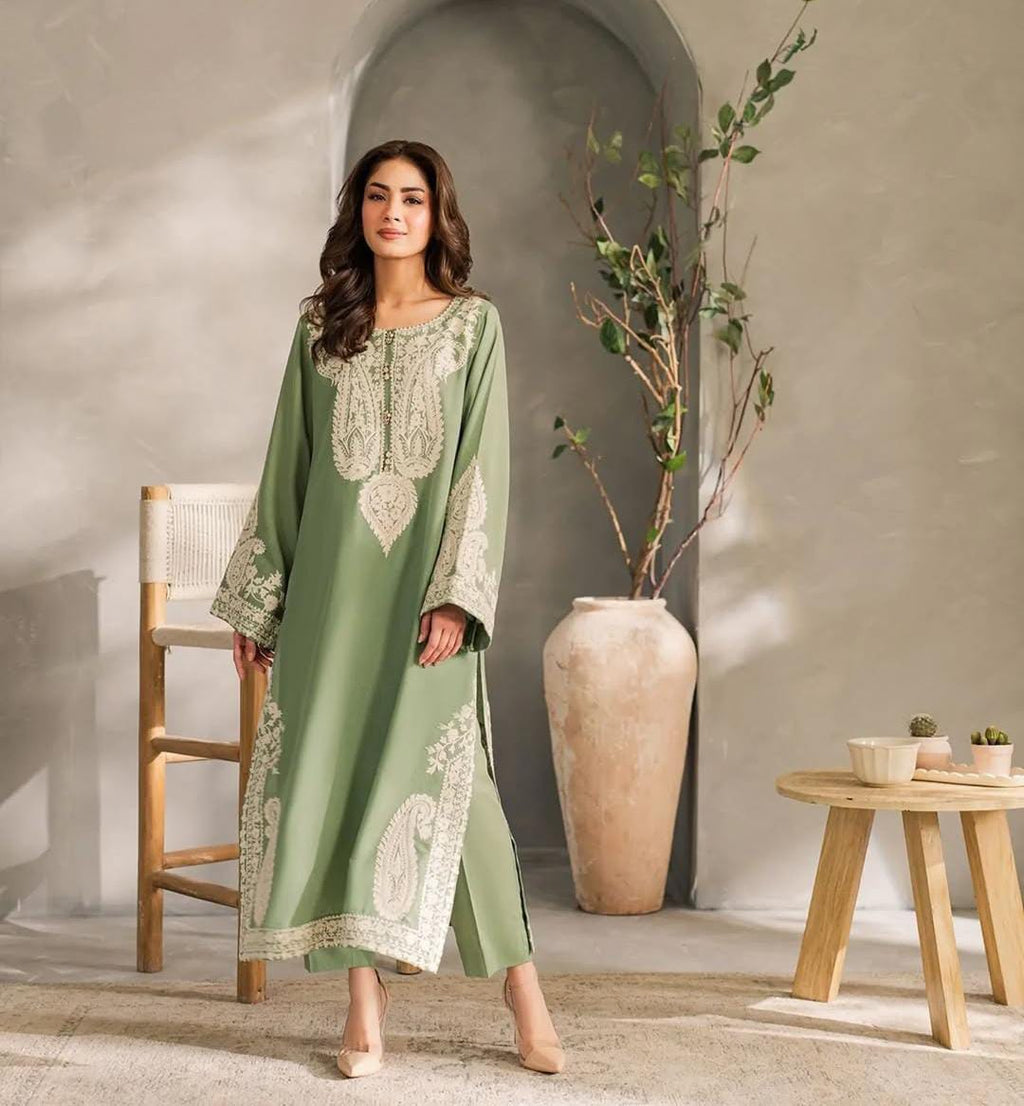 Azul Embroidered 3pc