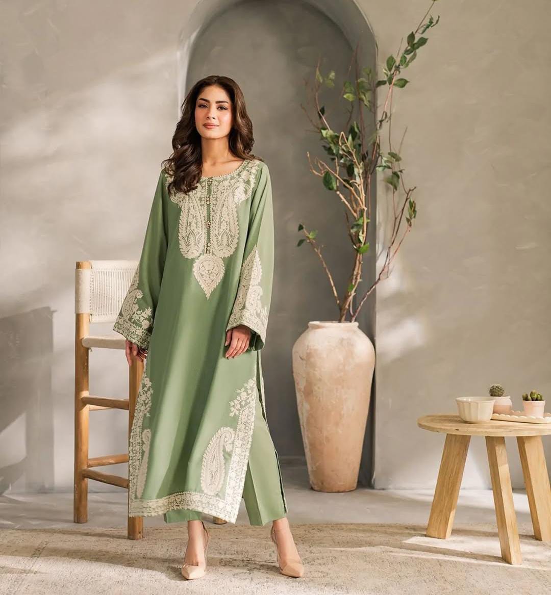 Azul Embroidered 3pc