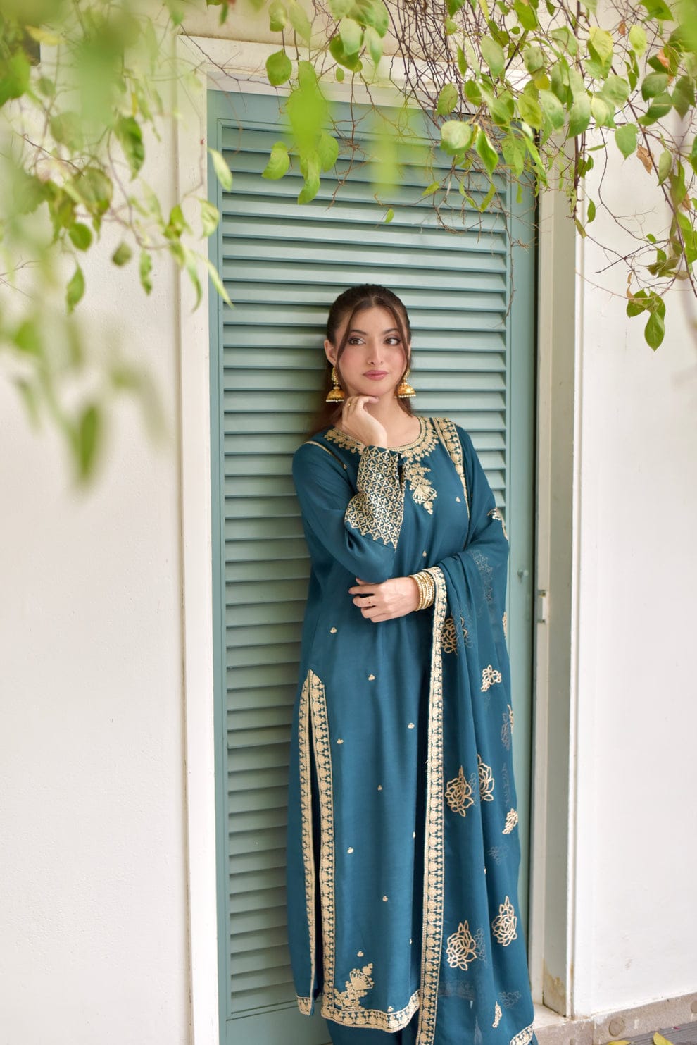 Abgeen Embroidered 3pc