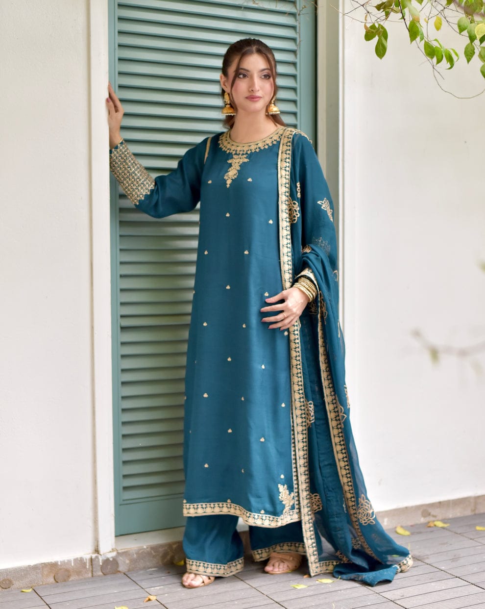 Abgeen Embroidered 3pc