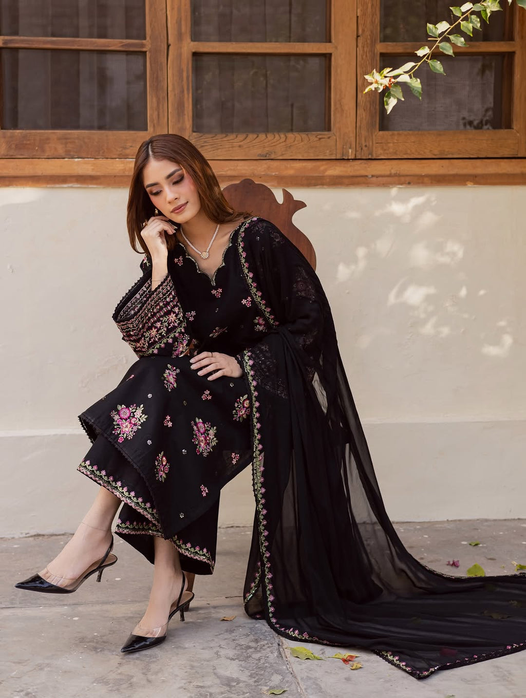Dilbar Embroidered 3pc