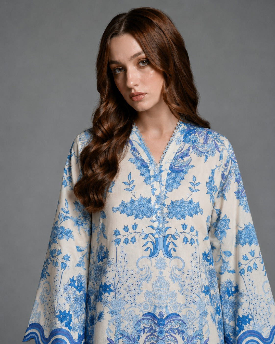 Sky-lid Embroidered 2pc