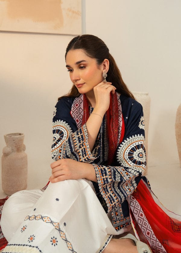 Ruhi Embroidered 3pc